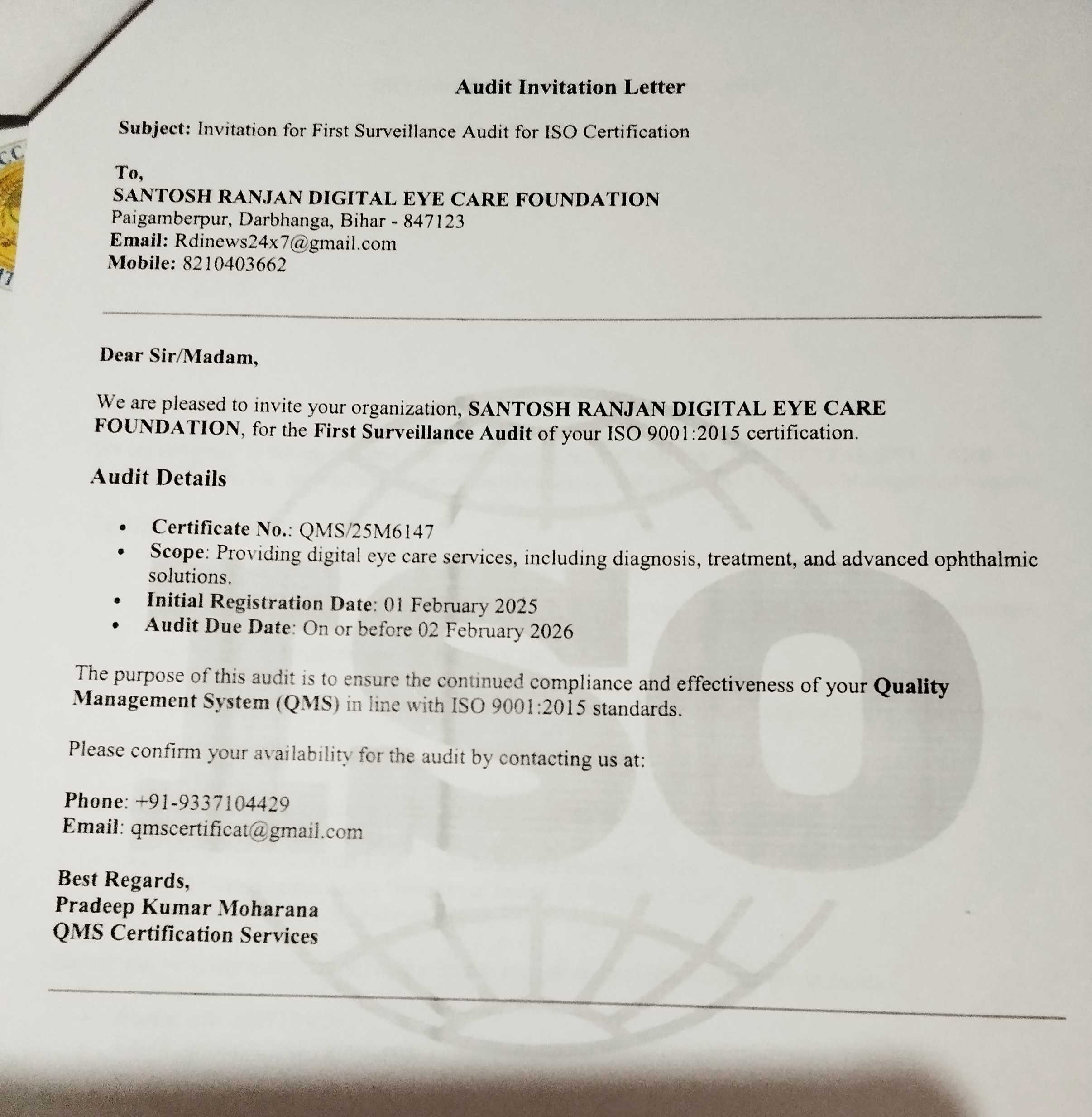 Audit Report